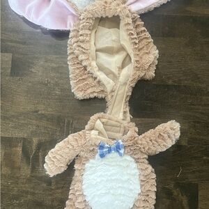 Adorable Bunny Costume with Pink Ears